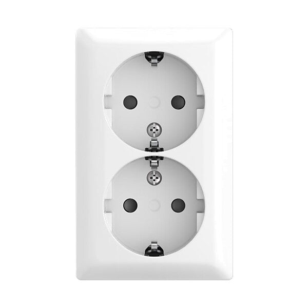 Busch-Jaeger SCHUKO Doppelsteckdose AP Safety 202 EAPBJ-524